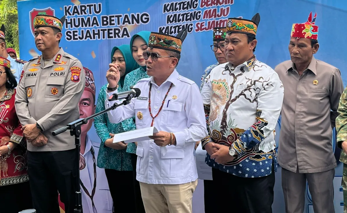 Program Kartu Huma Betang Sejahtera Targetkan 300 Ribu Keluarga di Kalteng