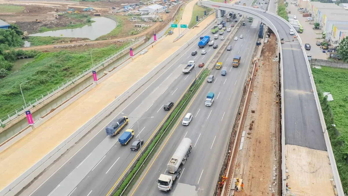 Target Operasional Exit Tol KM 25 Bitung Dukung Peningkatan Ekonomi Tangerang 2026