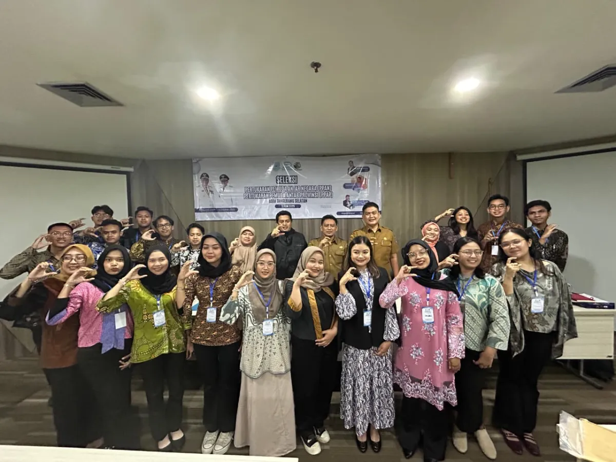 Pendaftaran Program Pertukaran Pemuda Tangsel 2026 Dibuka