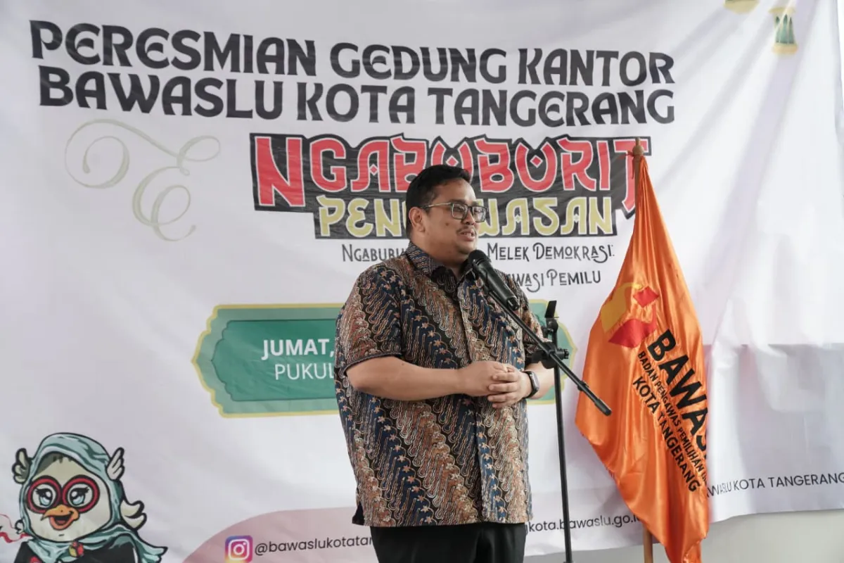 Peresmian Kantor Baru Bawaslu Tangerang Diharapkan Tingkatkan Pengawasan Pemilu