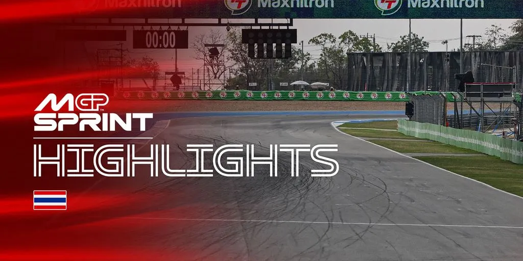 Cuplikan Balapan Tissot Sprint MotoGP™ di Thailand