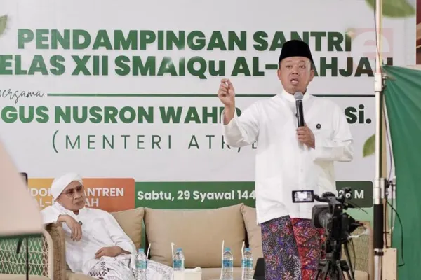 Menteri Nusron Dorong Santri Jadi Pelaksana Kebijakan Bidang STEM
