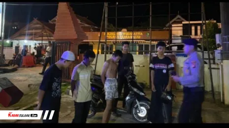 Polresta Mamuju Gencar Amankan Pelaku Balap Liar untuk Ciptakan Keamanan