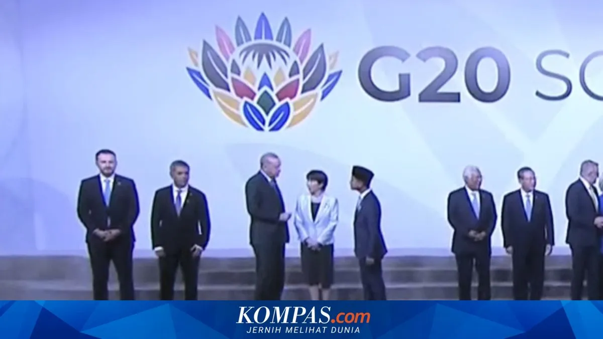 Gibran Berbincang Hangat dengan Erdogan di KTT G20 Johannesburg