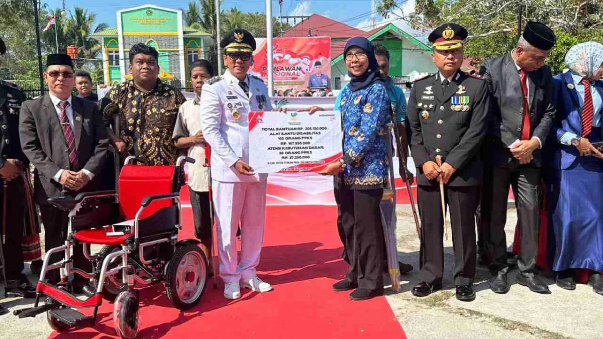 Sentra Meohai Salurkan Bantuan kepada Penyandang Disabilitas dalam Peringatan Hari Pahlawan