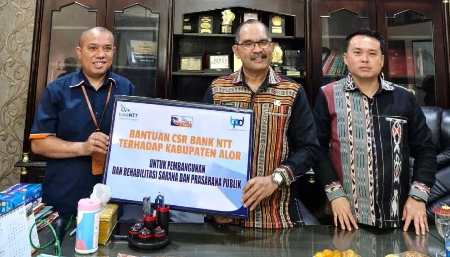 Bank NTT Salurkan Program CSR untuk Pembangunan di Alor