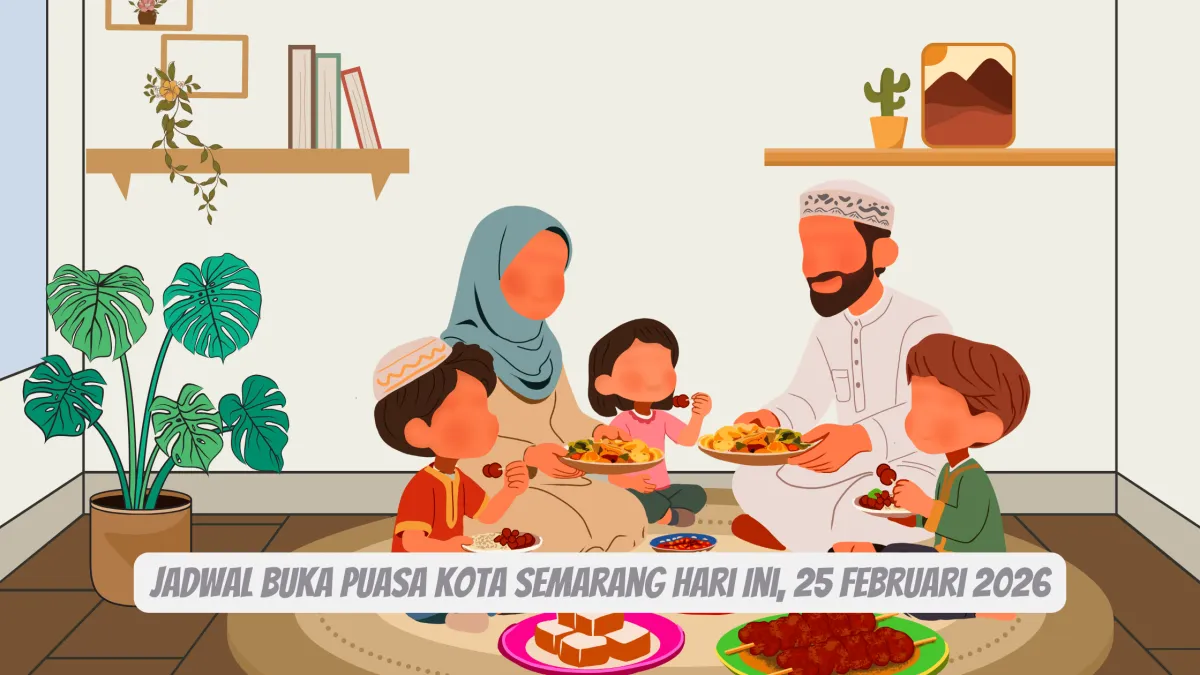 Jadwal Buka Puasa Semarang 25 Februari 2026