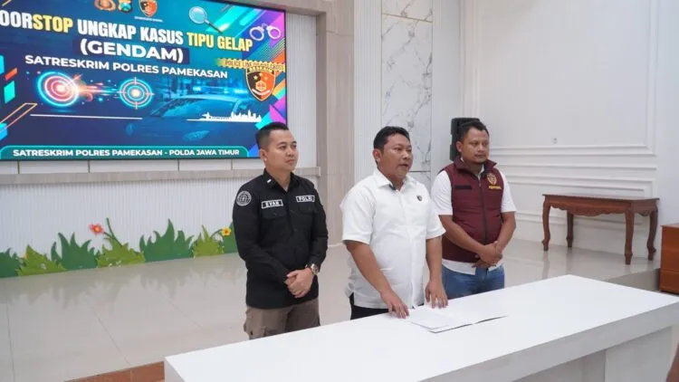 Polres Pamekasan Ungkap Kasus Penipuan Gendam Terhadap Lansia, Terduga Pelaku Ditangkap