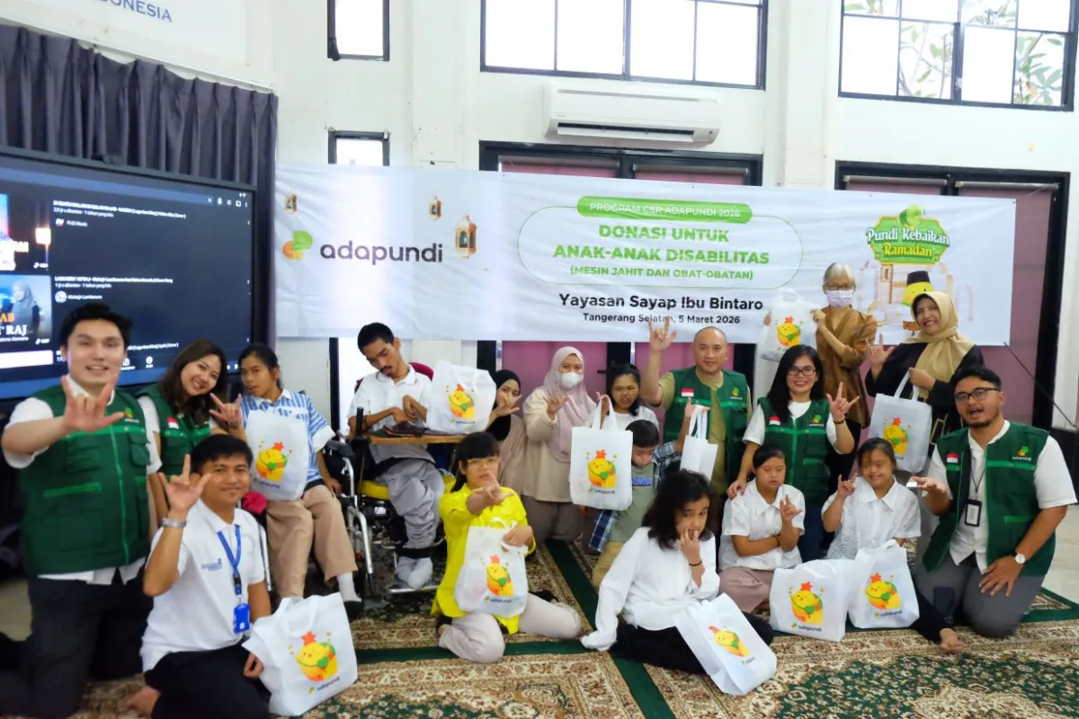 Adapundi Salurkan Mesin Jahit untuk Tingkatkan Keterampilan Difabel
