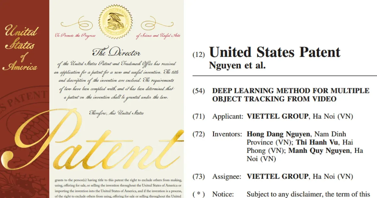 Viettel Raih Paten AS untuk Teknologi Pelacakan Multi-Objek Berbasis AI