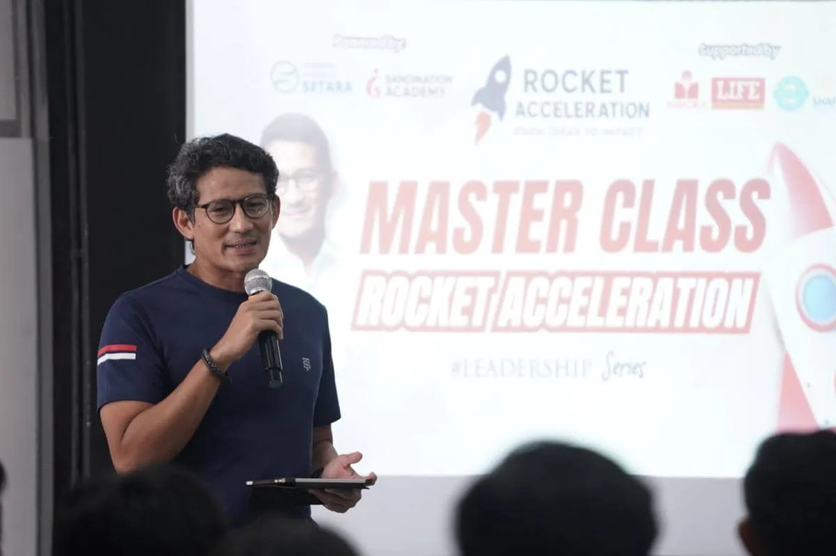 Sandiaga Dorong Wirausaha Muda untuk Tembus Pasar Global