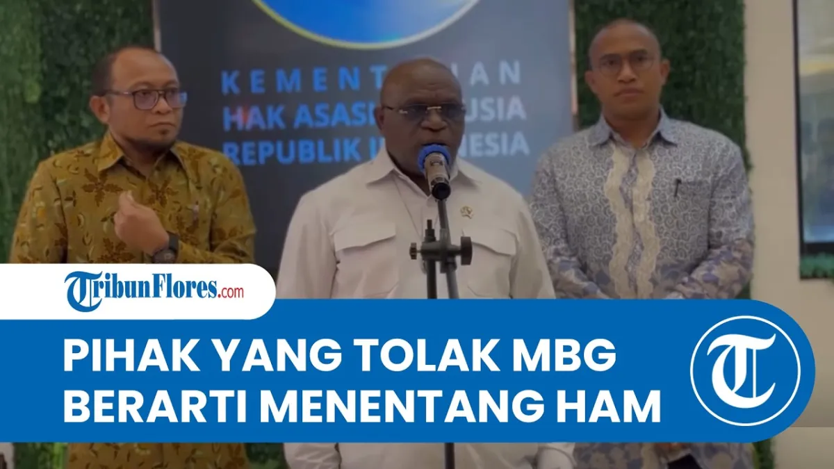 Natalius Pigai: Penolakan Makan Bergizi Gratis Adalah Penentangan Terhadap HAM