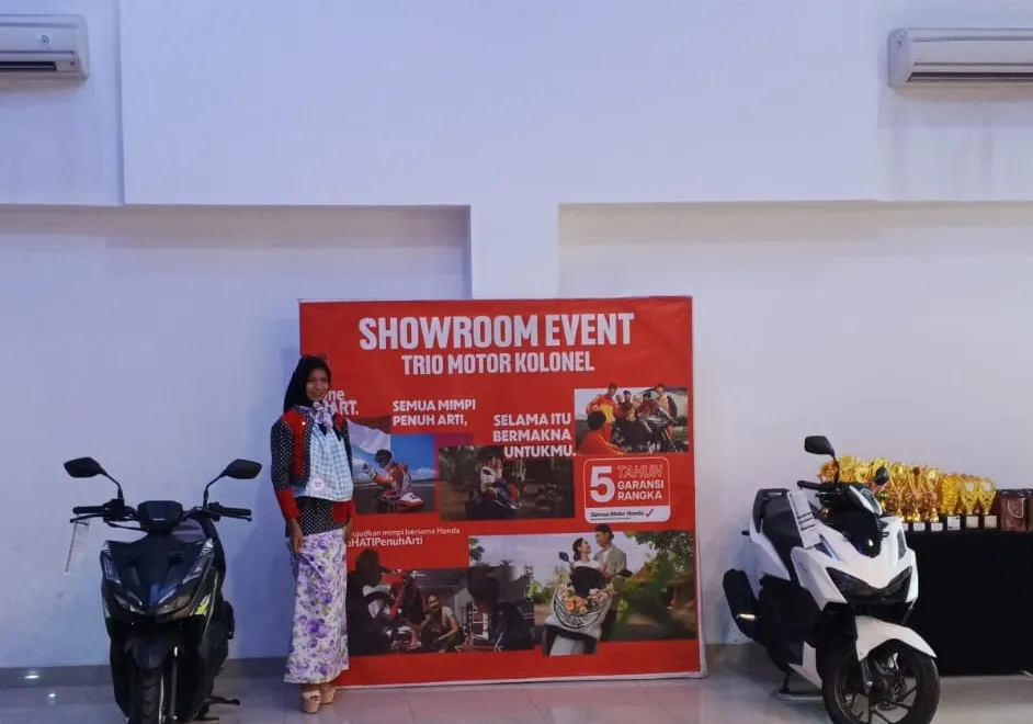 Lomba Fashion Show Busana Muslim Digelar Honda Trio Motor Peringati Isra Mi’raj