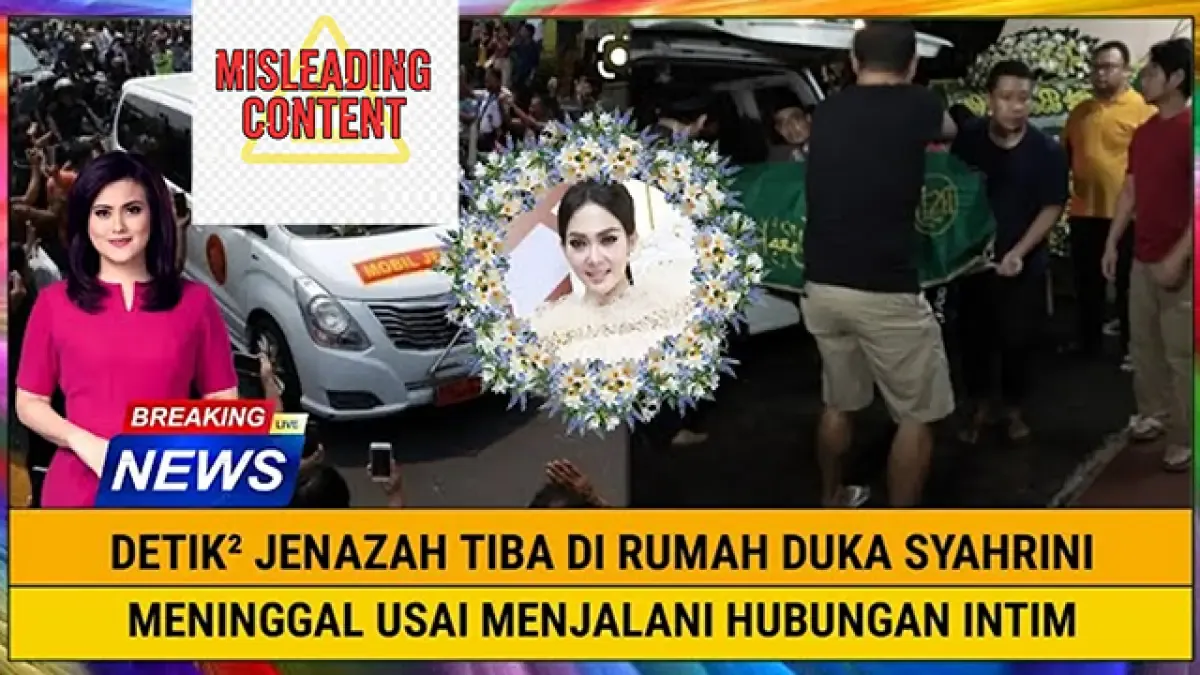 Syahrini Masih Hidup, Kabar Kematian Adalah Hoaks