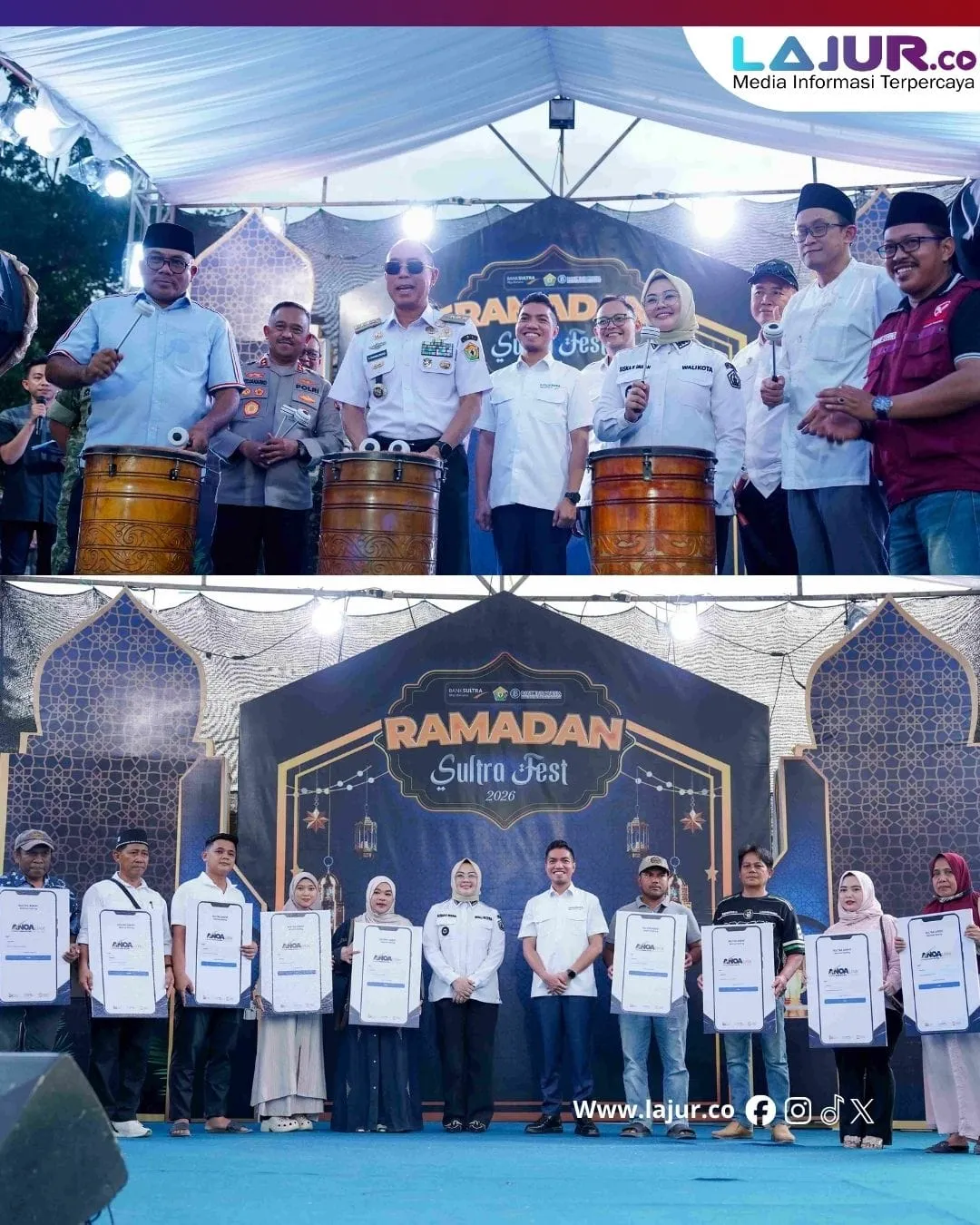 Peluncuran ANOAlink oleh Bank Sultra Dukung Inklusi Keuangan di Ramadan Sultra Fest 2026