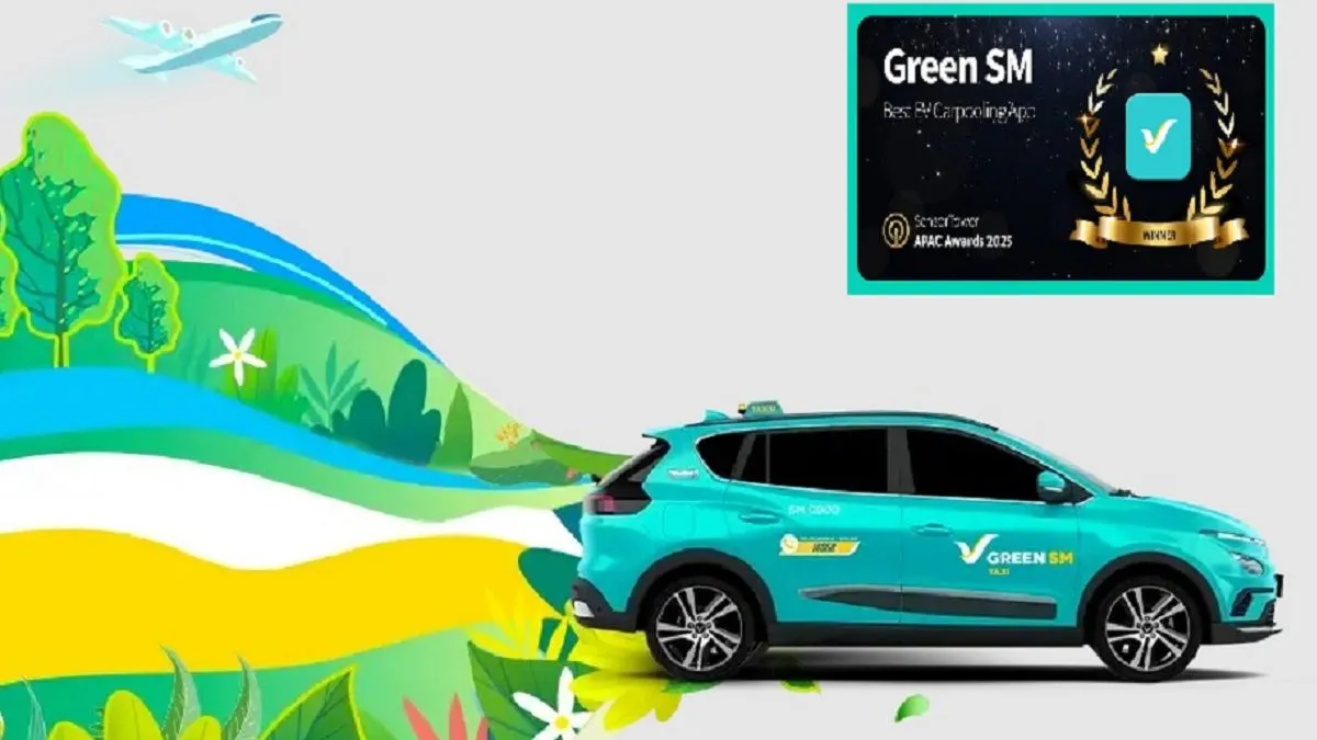 Green SM Raih Penghargaan Aplikasi Carpooling EV Terbaik di Asia-Pasifik