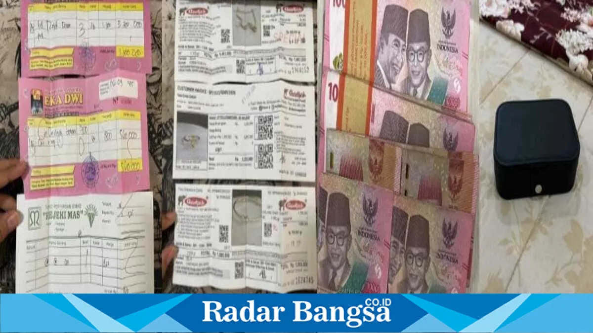 Pelaku Pencurian Emas di Lamongan Ditangkap, Jual Hasil Curian Melalui Media Sosial