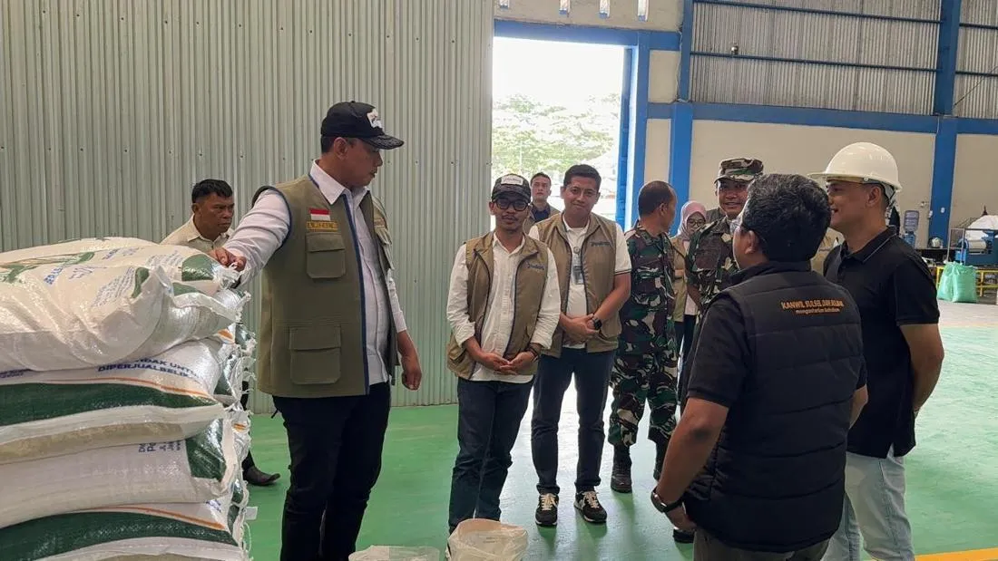 BULOG Dorong Inovasi Pemanfaatan Sekam Padi di Maros