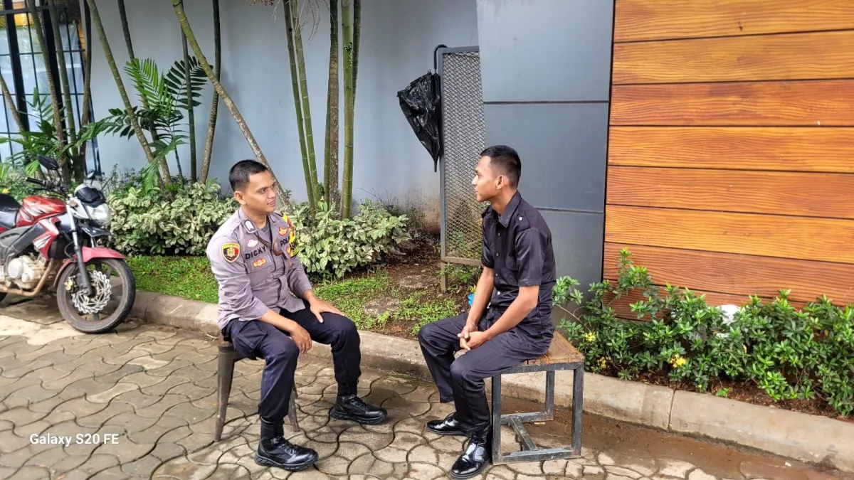 Bhabinkamtibmas Bungursari Ajak Warga Tingkatkan Keamanan Selama Ramadhan