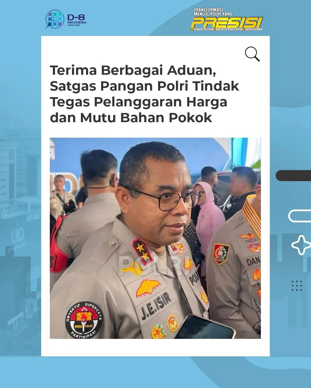 Satgas Pangan Polri Terbitkan 247 Teguran dan Lakukan Pemantauan Stok Pangan