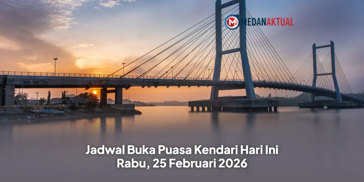Jadwal Buka Puasa Kendari Hari Ini, 25 Februari 2026, Pukul 18.12 WITA