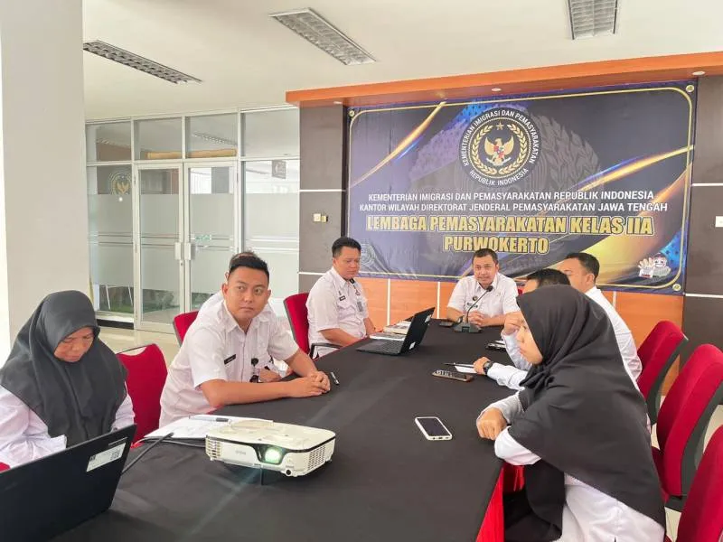 Lapas Purwokerto Siap Tingkatkan Pelayanan Hak Warga Binaan