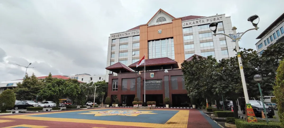 Gedung Kantor Walikota Jakarta Pusat di Tanah Abang