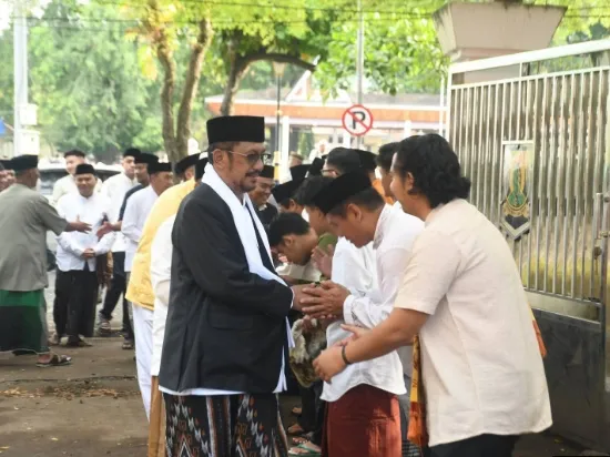 Bupati Sukabumi Optimalkan Momentum Idulfitri untuk Pembangunan Ekonomi dan Pelayanan Publik