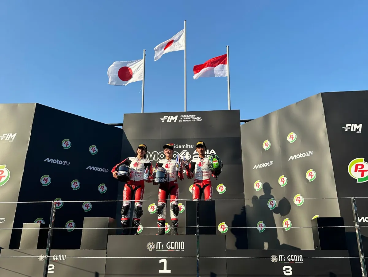 Bintang Pranata Raih Podium Ketiga di Moto4 Asia Cup Buriram