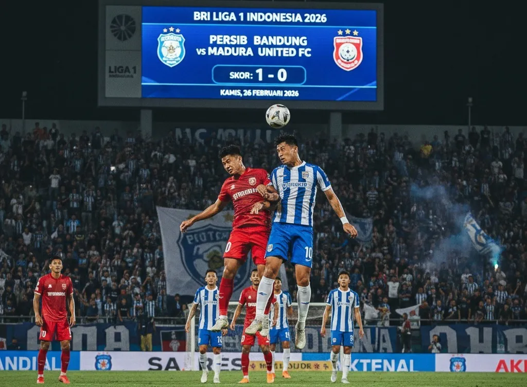 Persib dan Persija Berbagi Puncak Klasemen Liga 1, Maxwell Souza Memimpin Top Skor