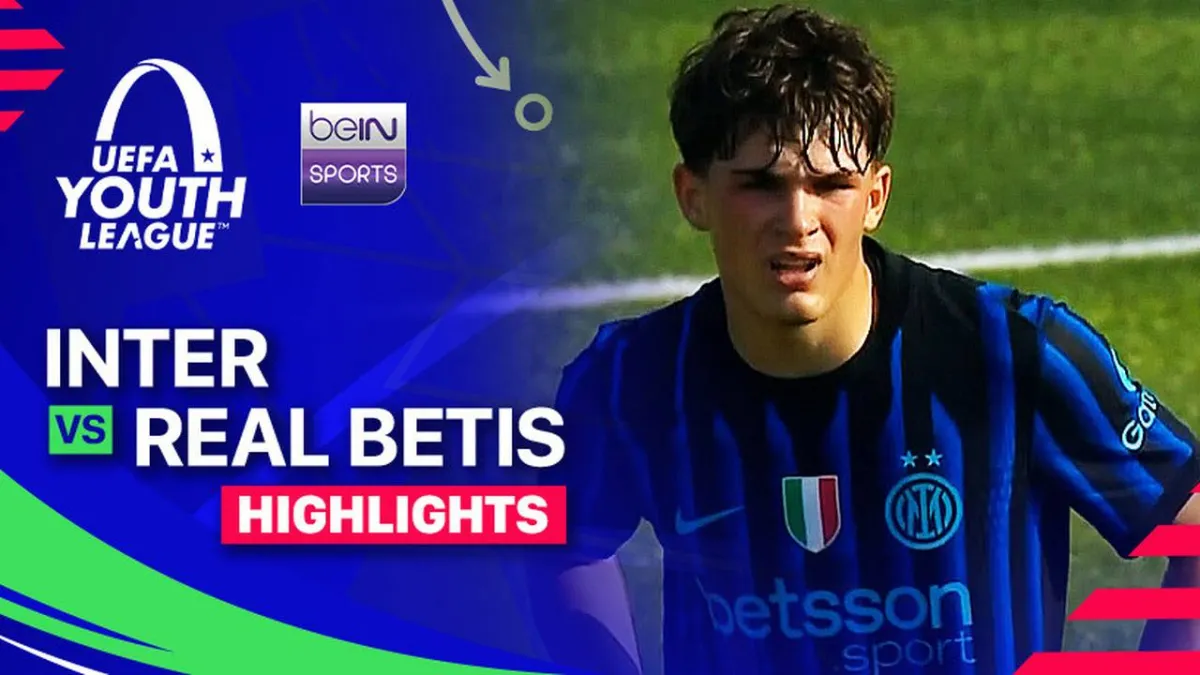 Sorotan Pertandingan Inter vs Real Betis di UEFA Youth League 2025/26