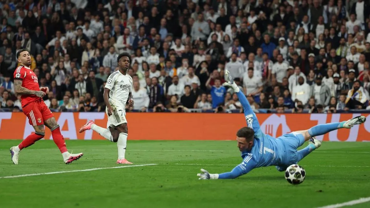 Real Madrid Melaju ke Perempat Final Liga Champions Usai Kalahkan Benfica