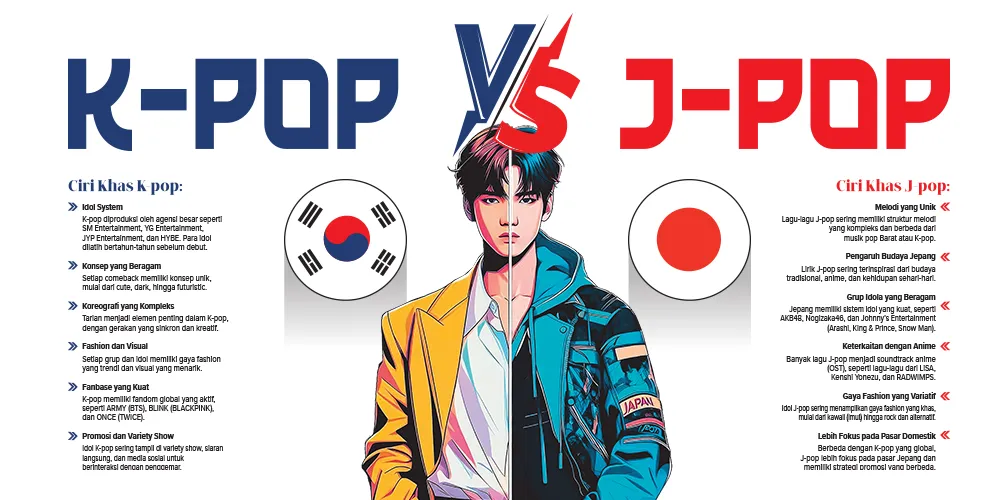Persaingan K-Pop dan J-Pop di Tuban: Antara Energi dan Keceriaan
