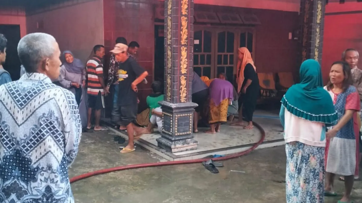Lansia Meninggal Terjebak Saat Rumah Terbakar di Bojonegoro