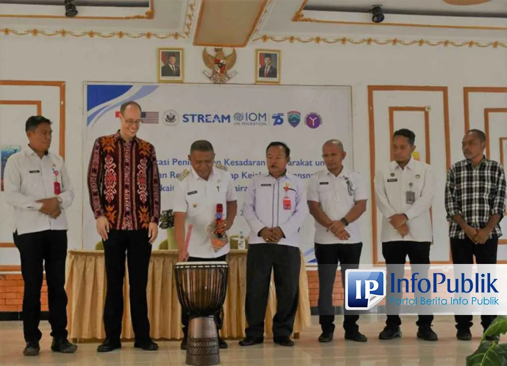 IOM dan Pemda MBD Tingkatkan Kesadaran Pencegahan Kejahatan Migrasi