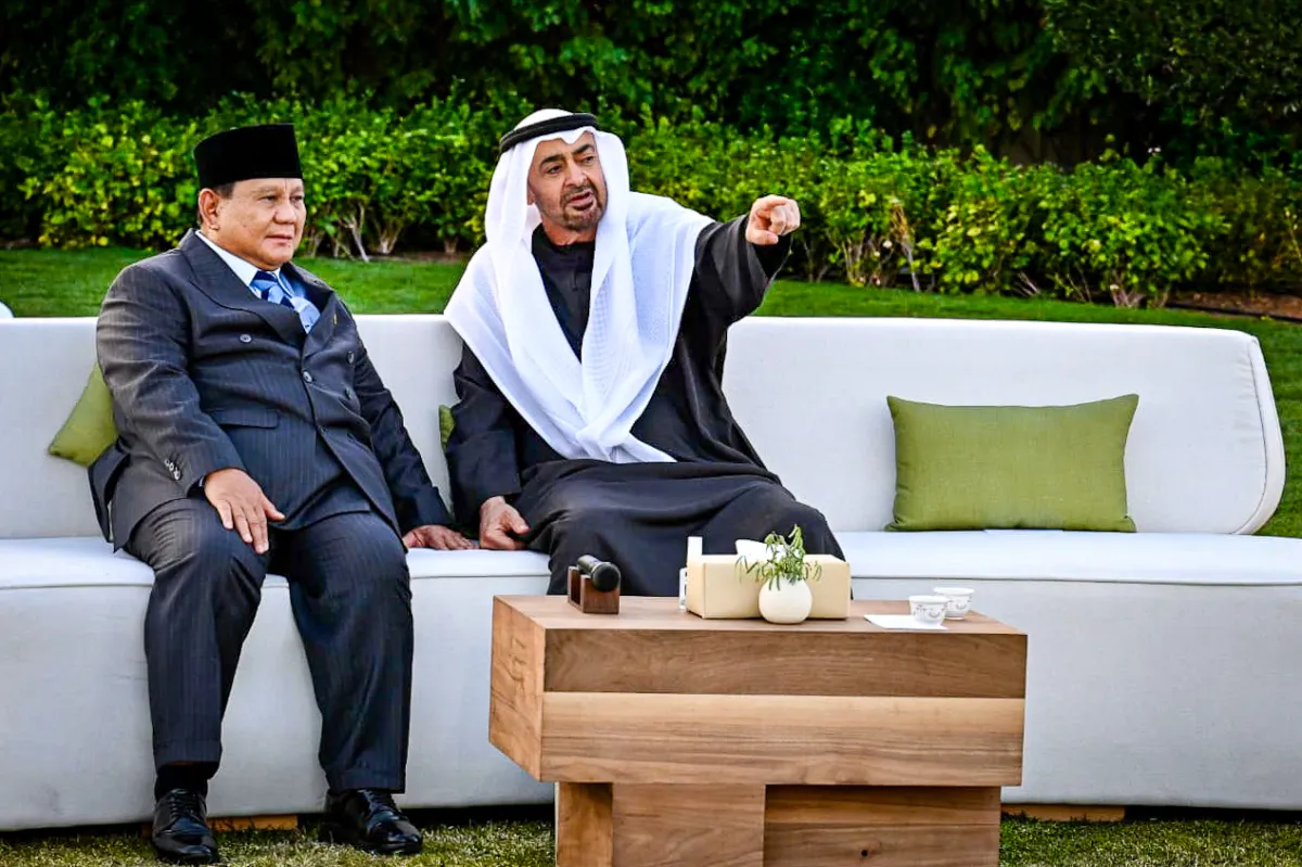 Prabowo dan MBZ Perkuat Investasi untuk Pertumbuhan Ekonomi Indonesia-UEA