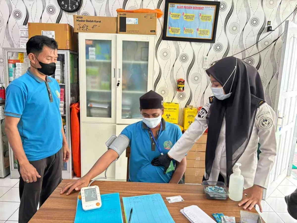 Rutan Kelas IIB Rantau Tingkatkan Layanan Kesehatan untuk Warga Binaan