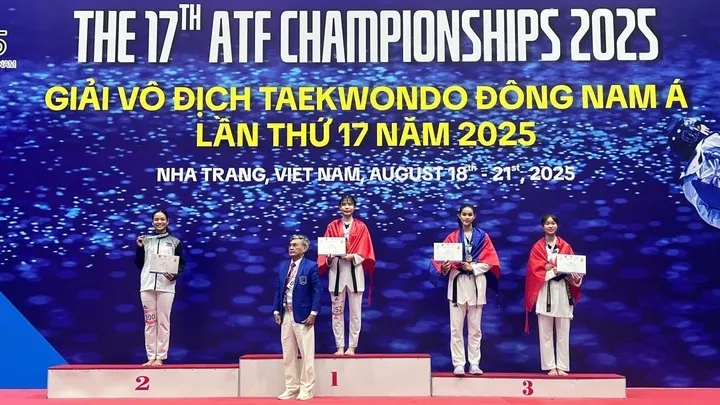 Atlet Taekwondo Son La Raih Emas di SEA Games ke-33
