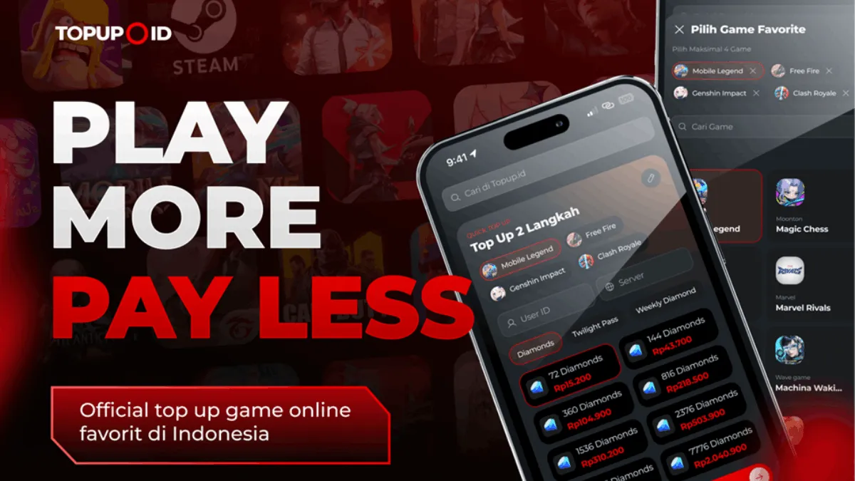 Topup.id: Platform Top Up Game Aman dan Terpercaya untuk Gamer Indonesia