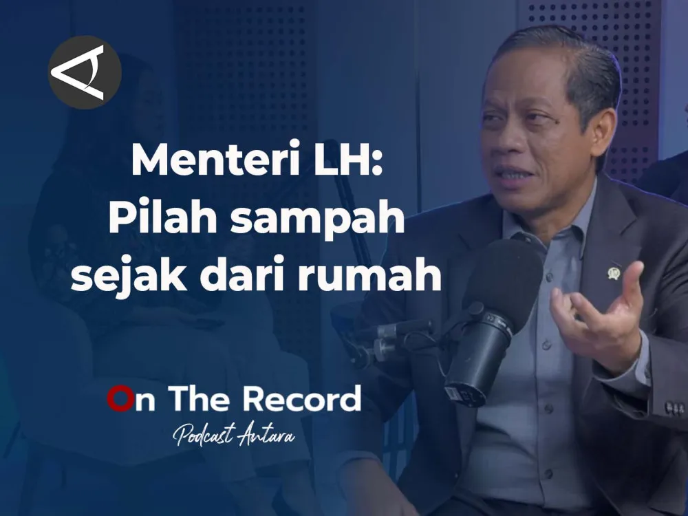 Menteri LH Ajak Masyarakat Pilah Sampah dari Rumah