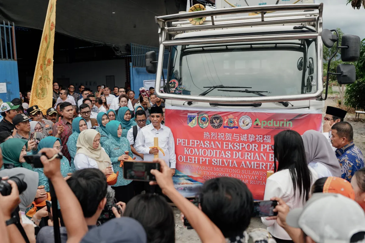 Sulawesi Tengah Ekspor Perdana Durian ke Tiongkok, Parigi Moutong Siap Jadi Sentra Durian Dunia