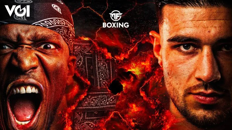 Ketegangan Meningkat di Jumpa Pers KSI dan Tommy Fury, Ayah Fury Terlibat Insiden Emosional