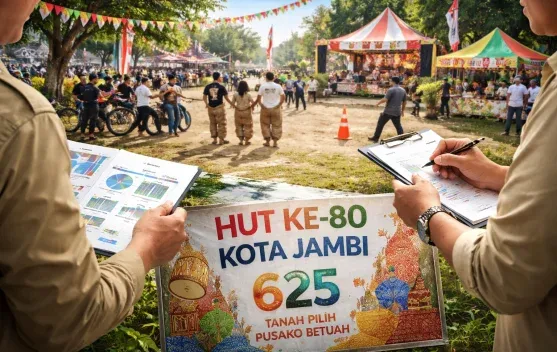Pemkot Jambi Siapkan Rangkaian Kegiatan HUT ke-80 dan Hari Jadi ke-625