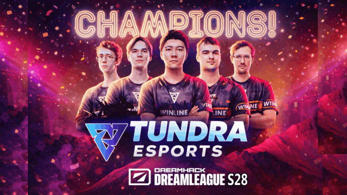 Tundra Esports Raih Gelar DreamLeague S28 Usai Kalahkan Aurora 3-1