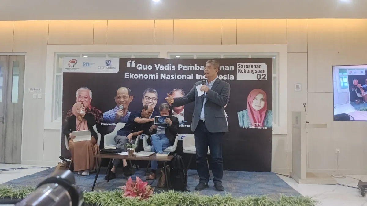 Sarasehan Kebangsaan Bahas Tantangan dan Solusi Pembangunan Ekonomi Indonesia
