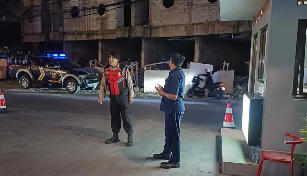 Polsek Kuta Utara Perkuat Patroli Rutin Antisipasi Aksi Kejahatan