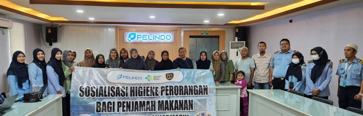 Pelindo Kalimantan Sosialisasi Keamanan Pangan untuk Cegah Penyakit