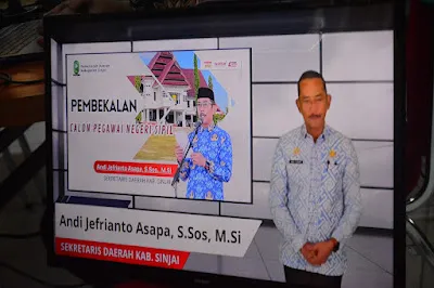 Sekda Sinjai Dorong Profesionalisme ASN dalam Latsar CPNS Tana Toraja