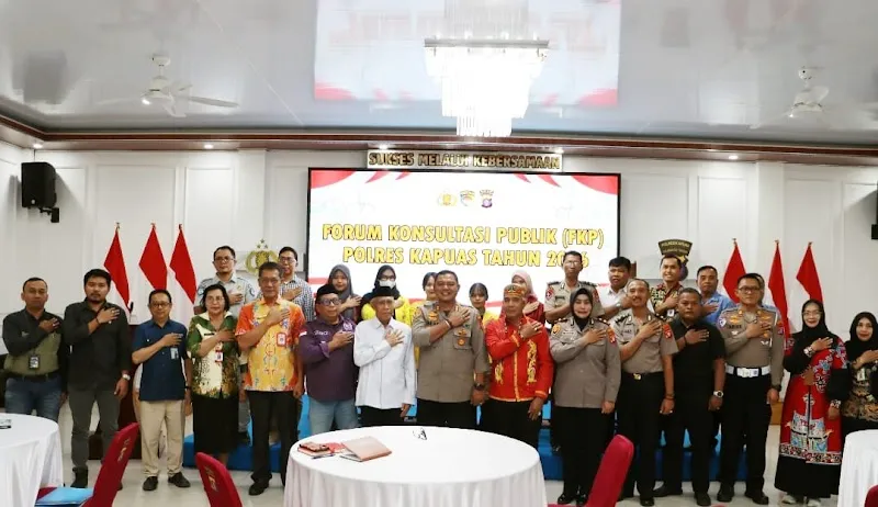 Polres Kapuas Gelar Forum Konsultasi untuk Tingkatkan Standar Pelayanan 2026