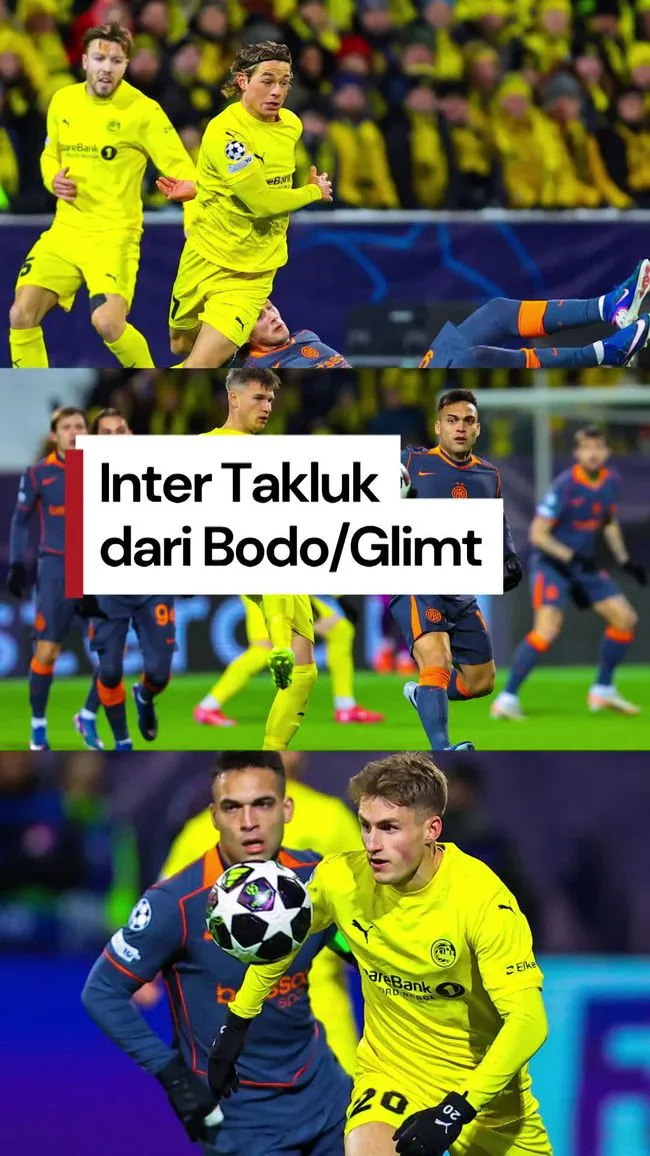 Bodo/Glimt Kejutkan Inter Milan di Liga Champions dengan Kemenangan 3-1